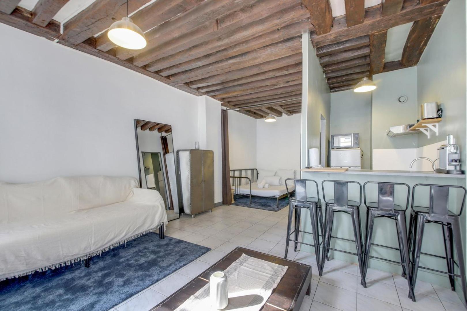 Apartmán Paris Marais Lombards Exteriér fotografie